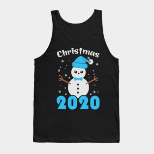 Snowman 2020 Christmas gift Tank Top